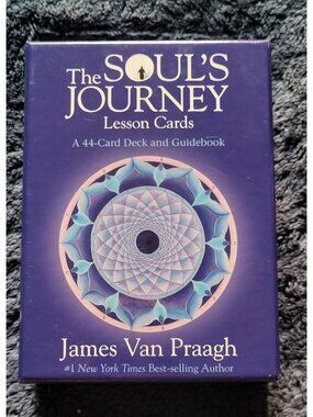 The Souls Journey Lesson Cards 44-Card Deck & Guidebook By James Van Praagh
